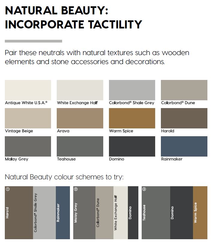 natural beauty pallate